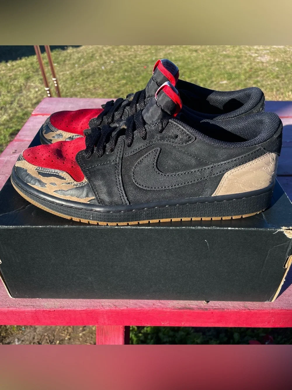 Air Jordan Retro 1 Low SoleFly Size 8.5